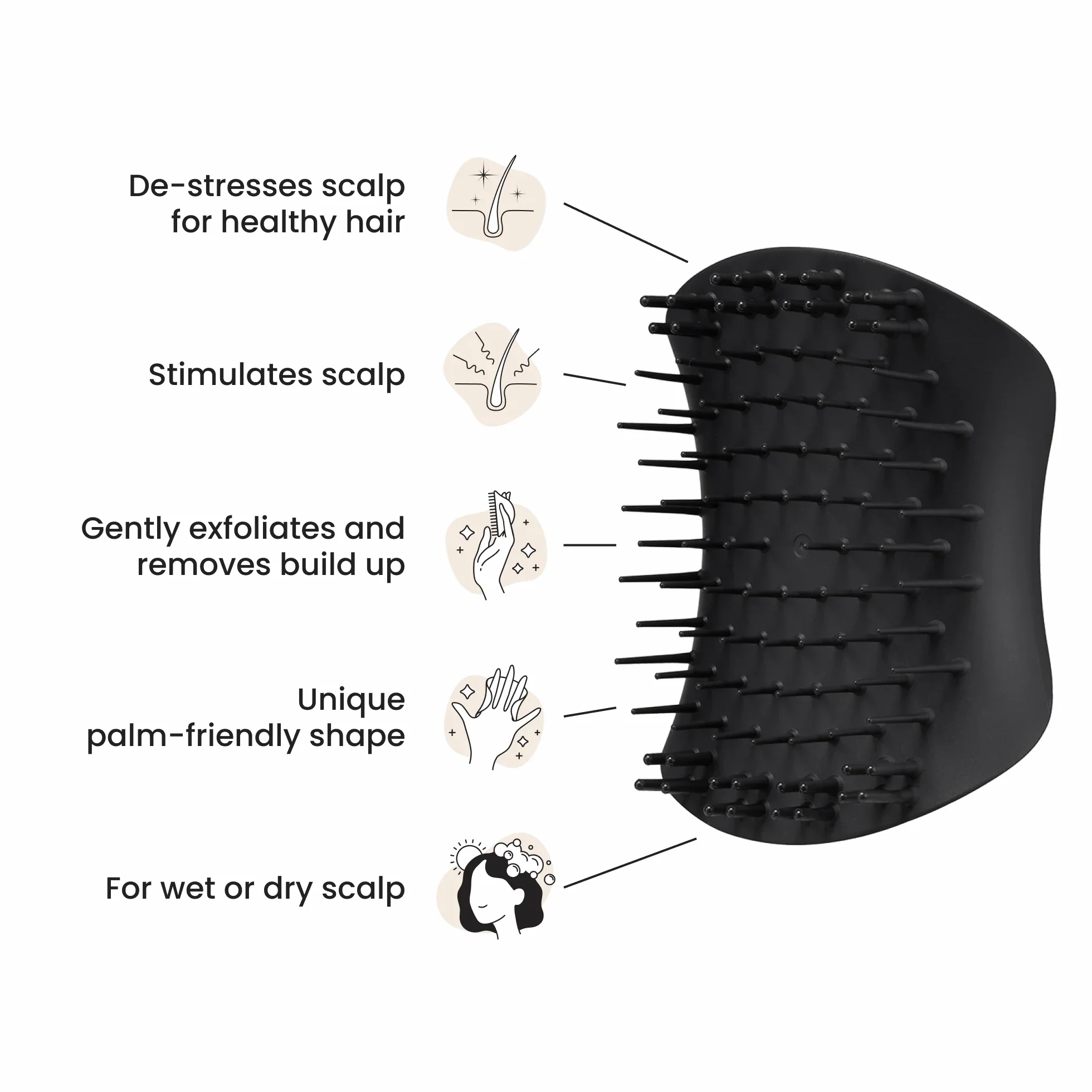 The Scalp Exfoliator & Massager P7