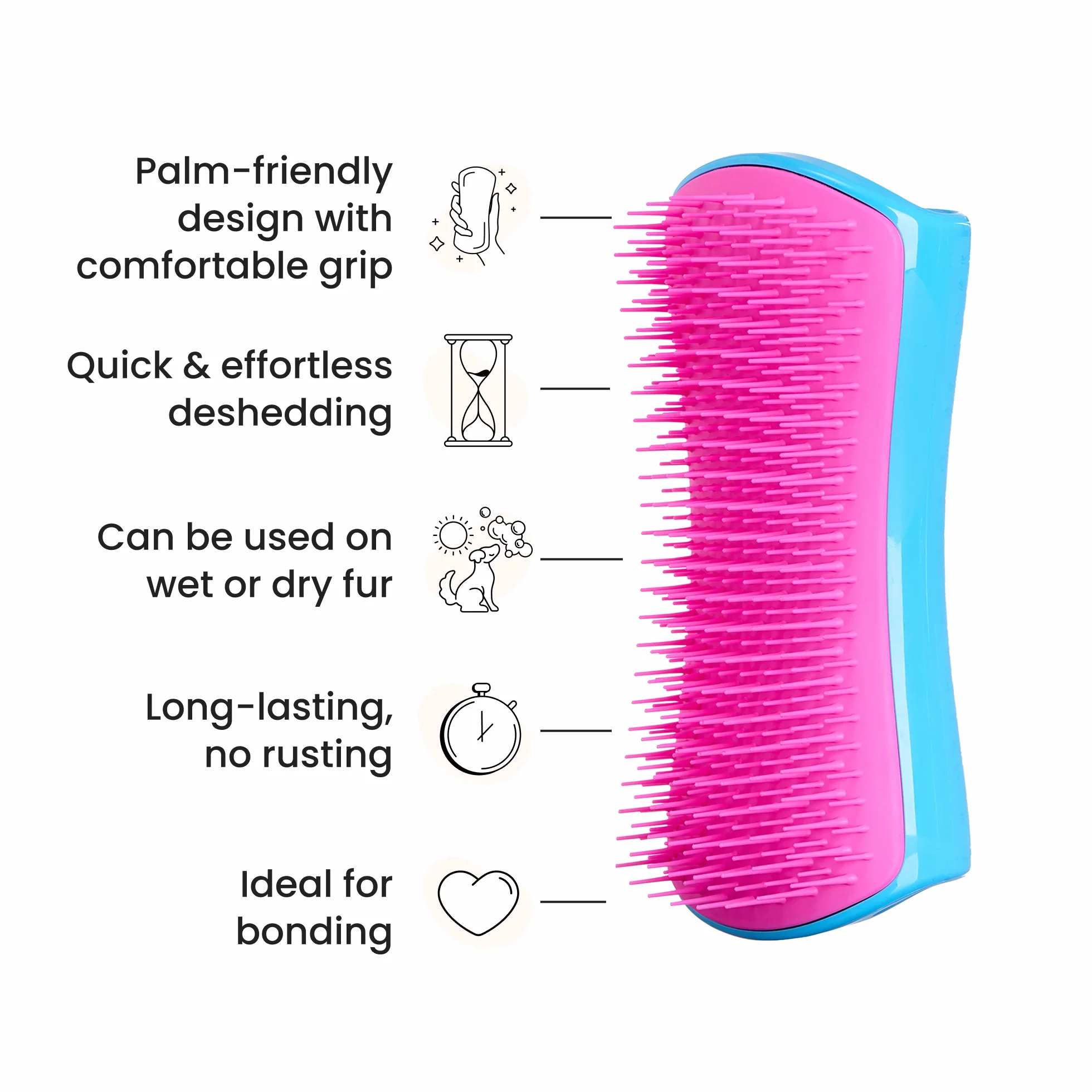De-shedding Dog Grooming Brush D1