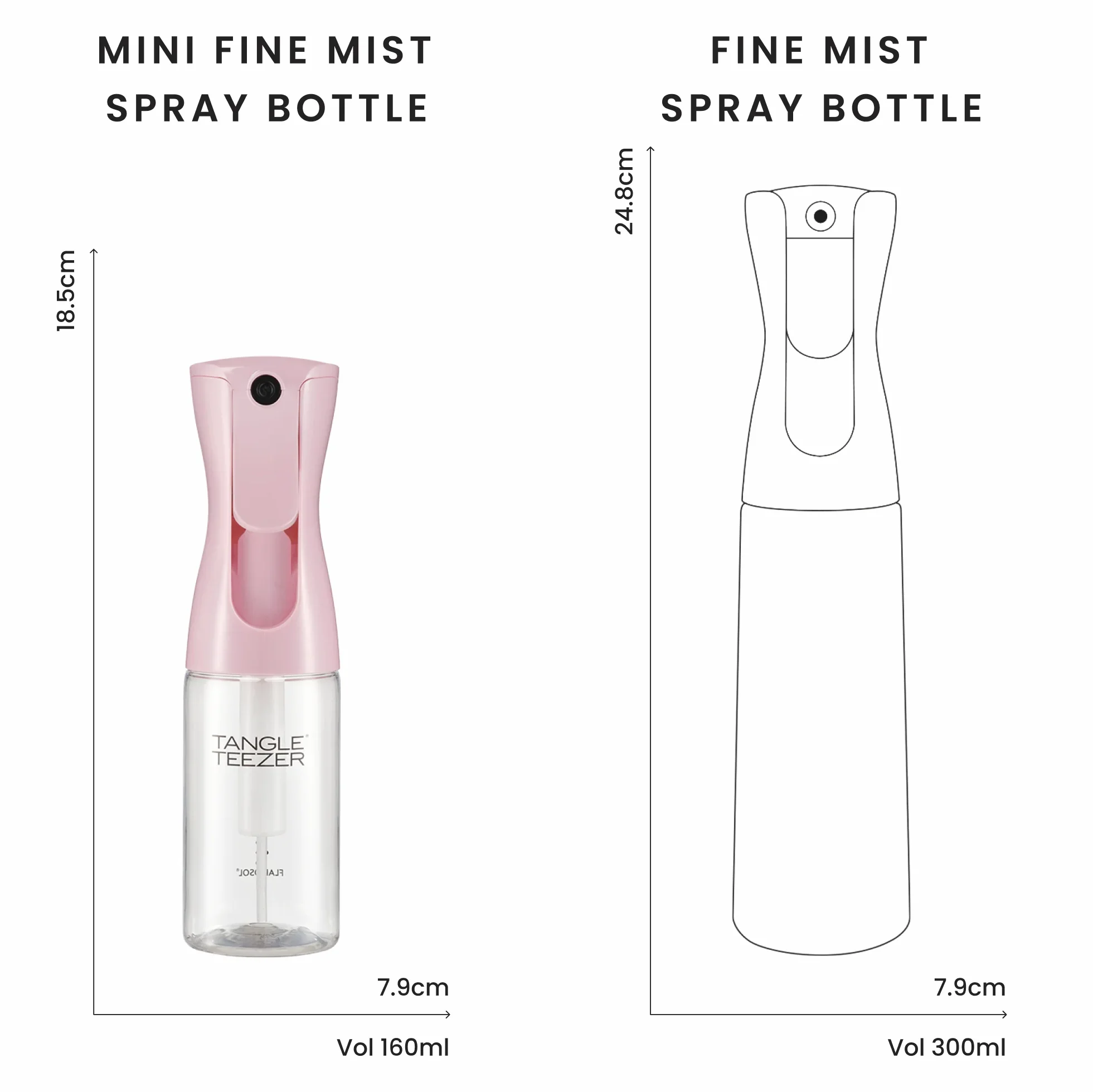 Fine Mist Spray Bottle W8