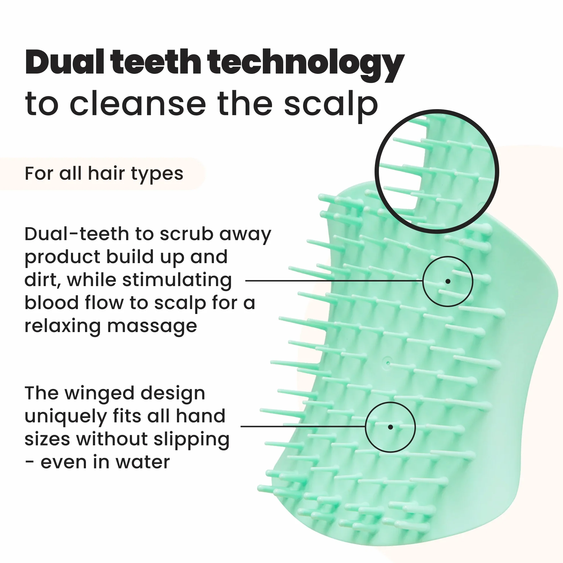 The Scalp Exfoliator & Massager P7