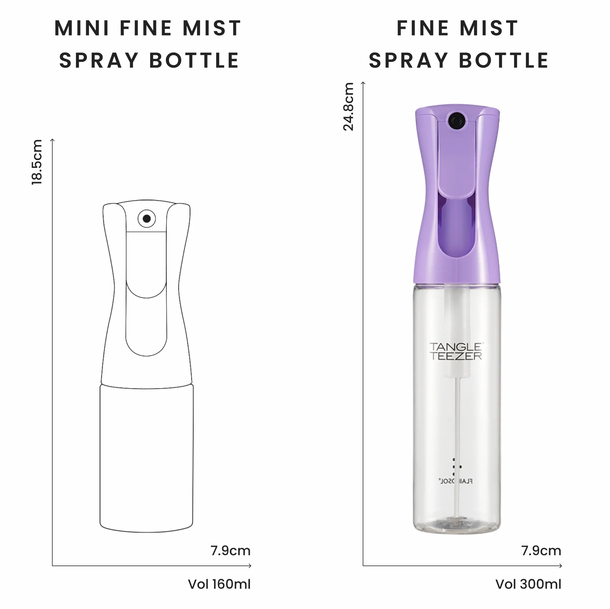 Fine Mist Spray Bottle W8