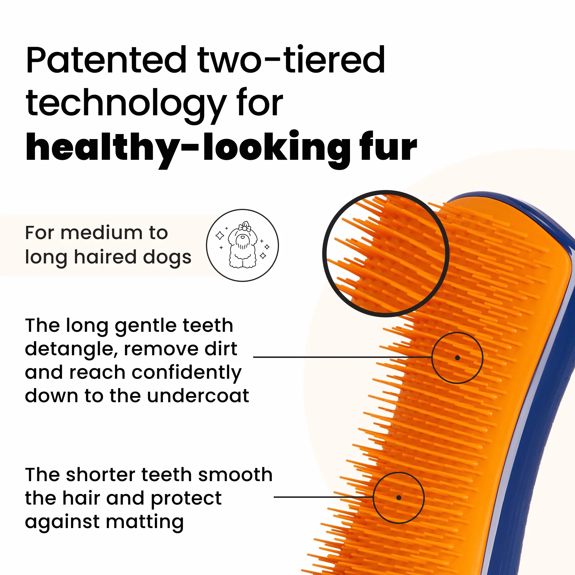 Detangling Dog Grooming Brush A3