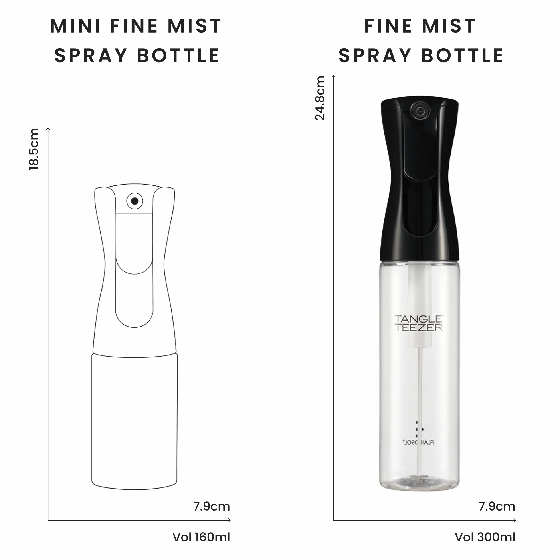 Fine Mist Spray Bottle W8