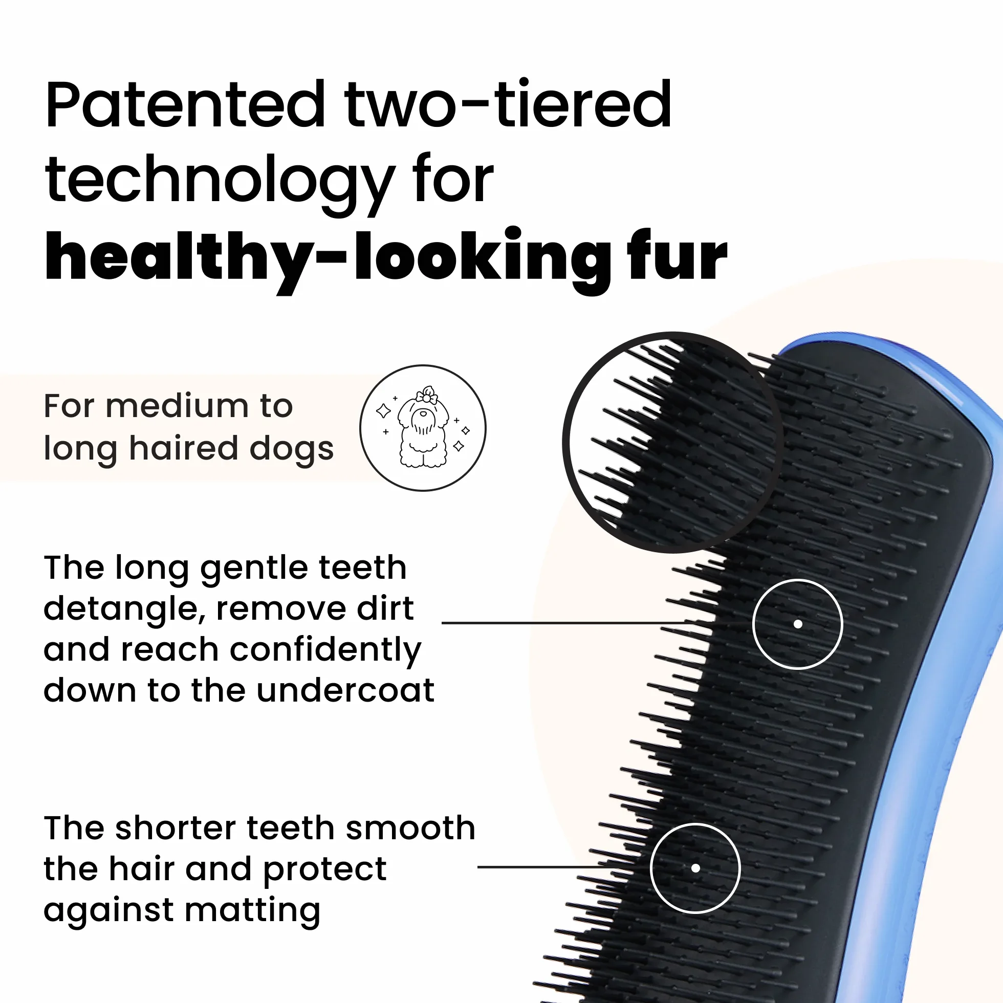 Detangling Dog Grooming Brush A3