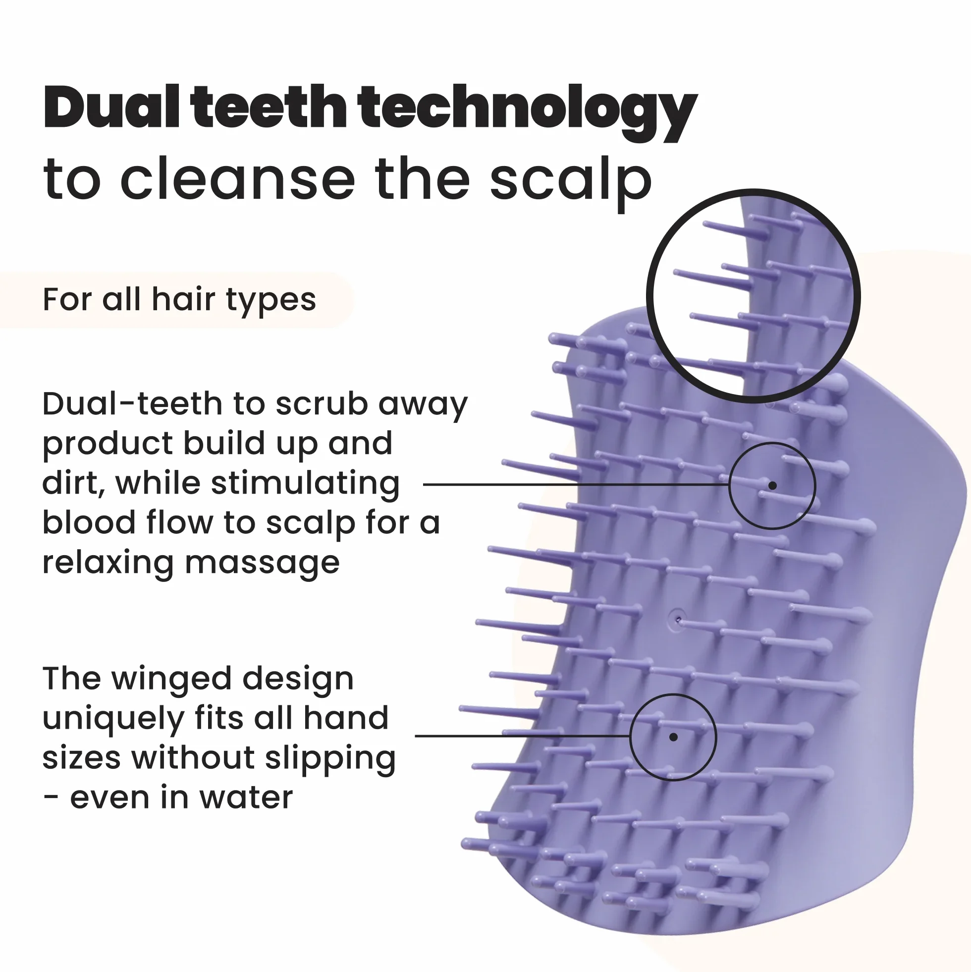 The Scalp Exfoliator & Massager P7