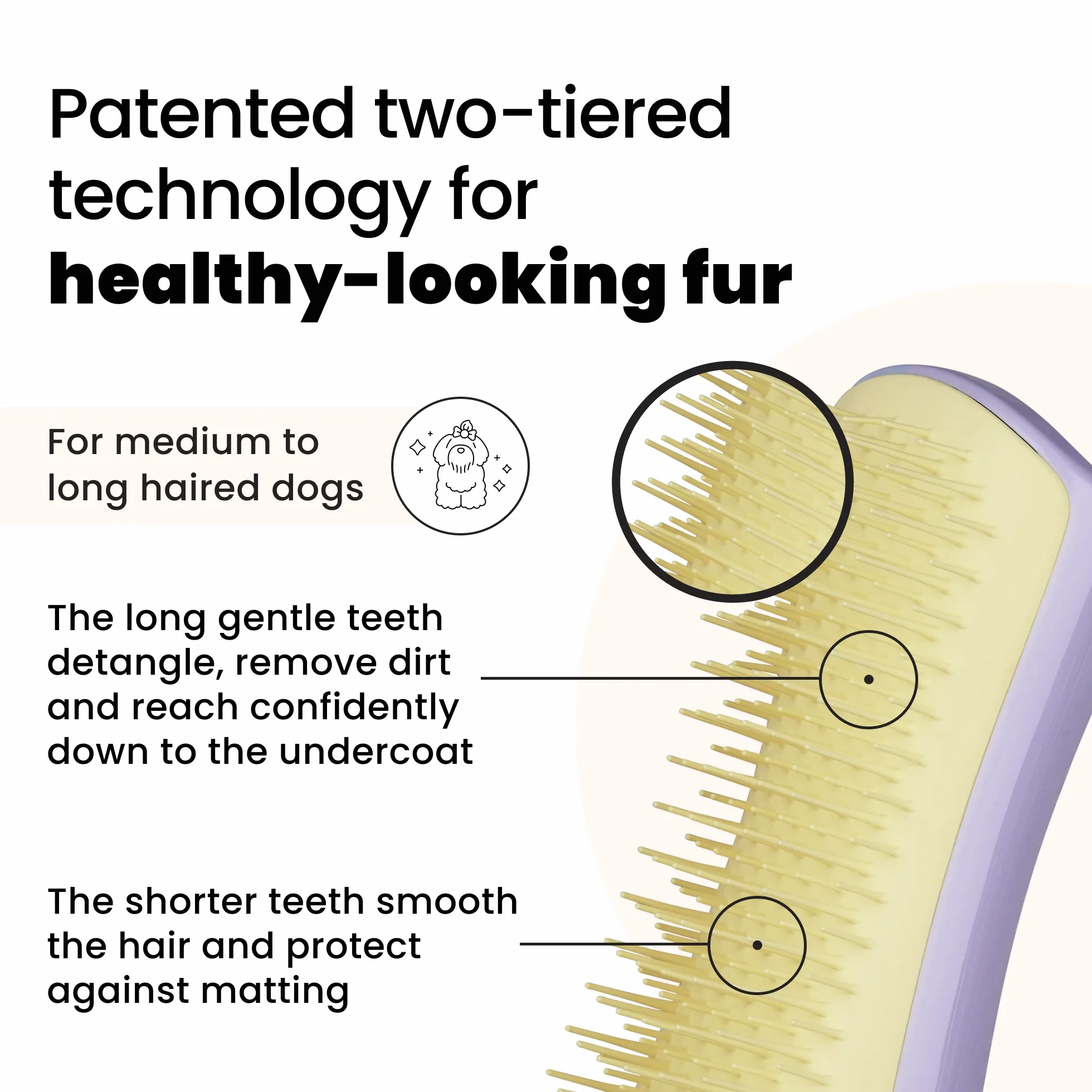 Detangling Dog Grooming Brush A3