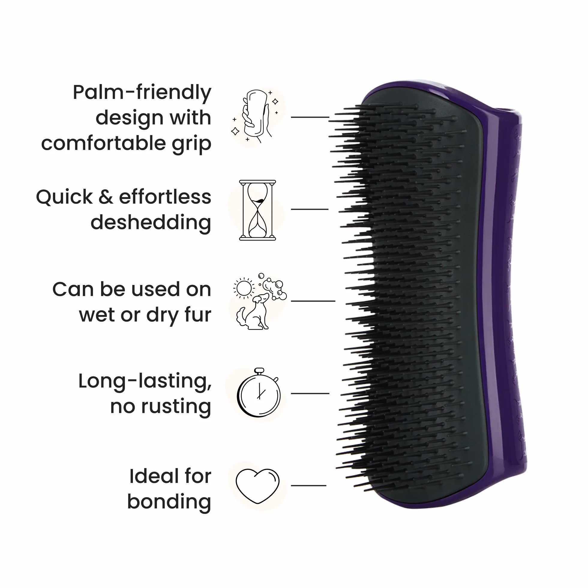 De-shedding Dog Grooming Brush D1